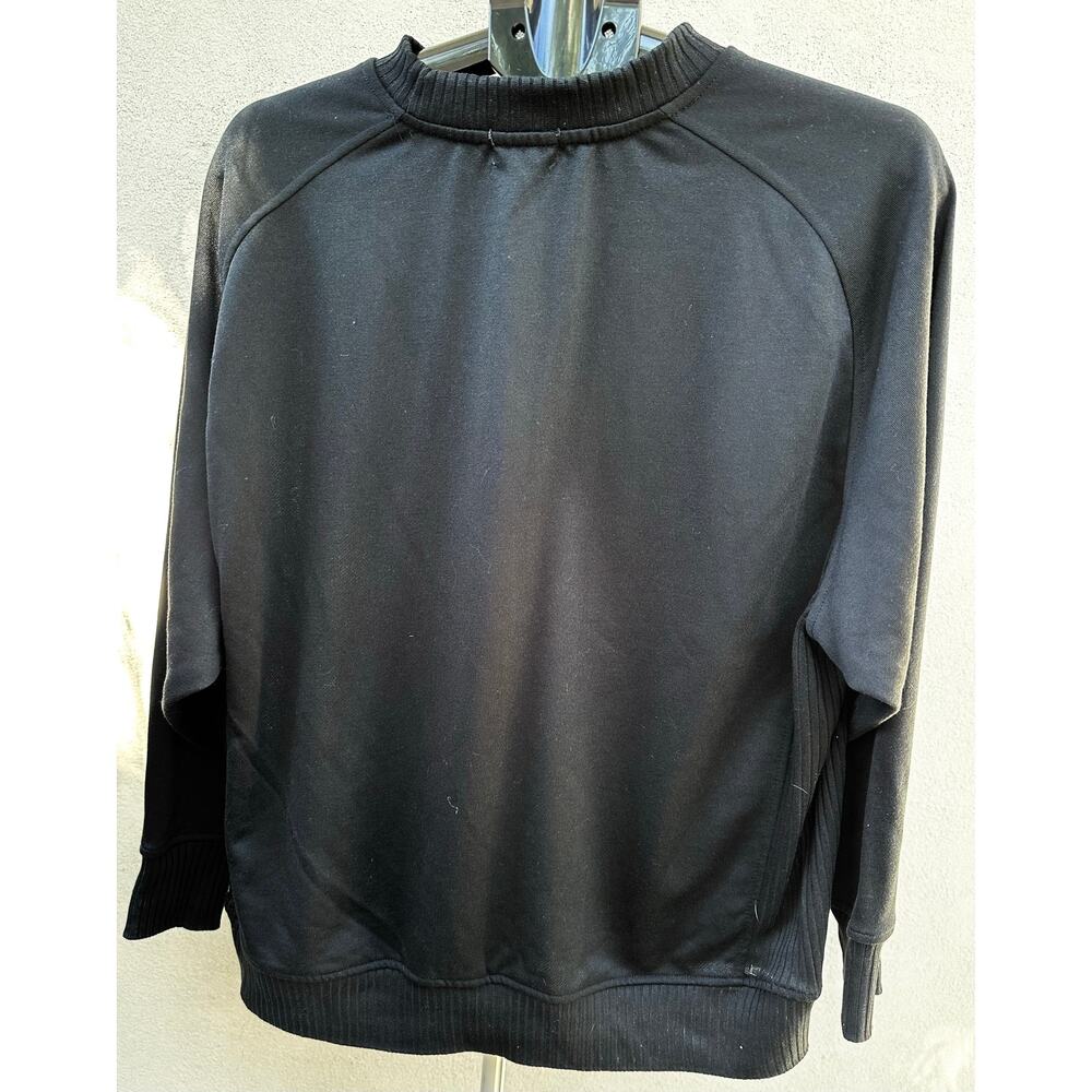 EUC Simply Southern “Always Cold” Crewneck Sweatshirt Black Cozy Pullover Size L - Picture 4 of 9